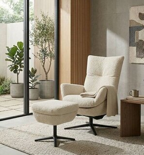 Jessica Swivel Glider & Ottoman Product Image